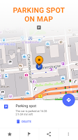 screenshot of Parking Plugin — OsmAnd