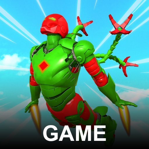 Superhero Jump Miami Robot