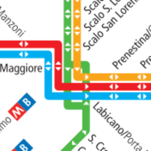 Rome Metro Map 2024 Logo