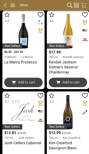 Android application Singh & Sons Wine & Liquor screenshort