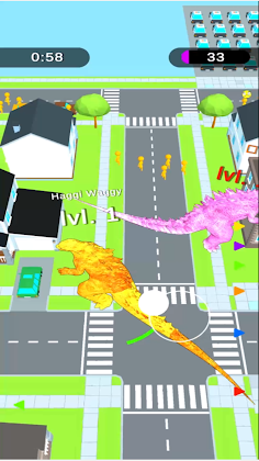 Kaiju Destroy IO - Screenshot 3