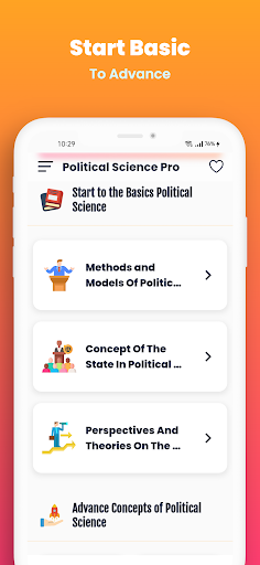Learn Political Science (PRO) Screen 3