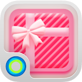 Pink Polka Hola Theme icon