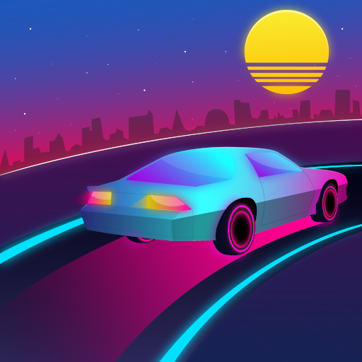 Hyper Racing: Retro Speed 3D logo