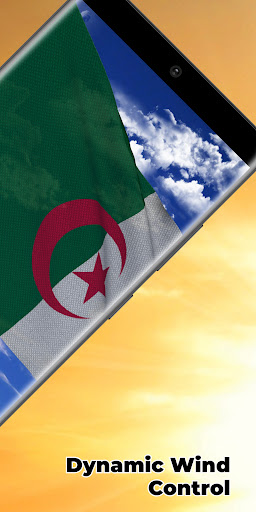 Algeria Flag Live Wallpaper Screen 2