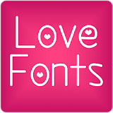 Fonts Love for FlipFont® Free icon