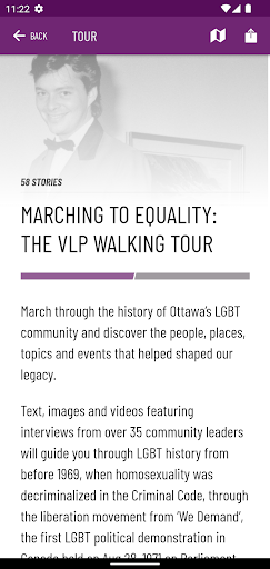 Screenshot of Ottawa Village Legacy Project