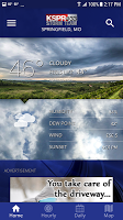 screenshot of KSPR Weather