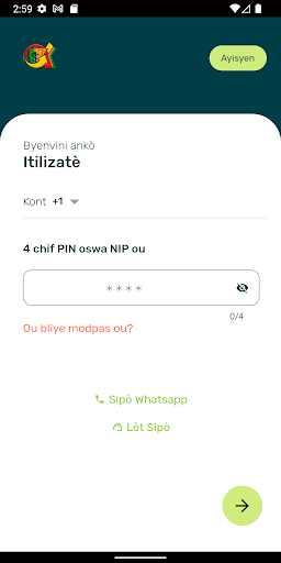 Android application OMNI Kredi (Ajan/Agent) screenshort