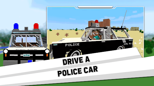 Аддон Police Car для MCPE