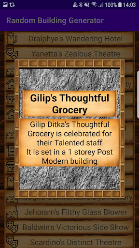 Random Buidings Generator Screen 3