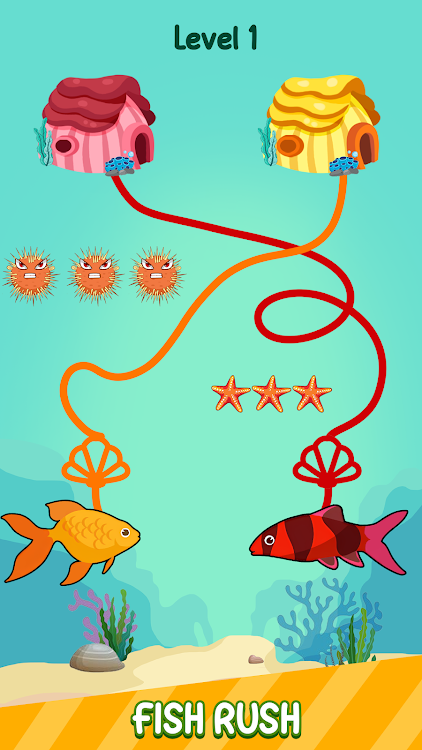 Fish Rush - Draw Line To Home - 1.0 - (Android)