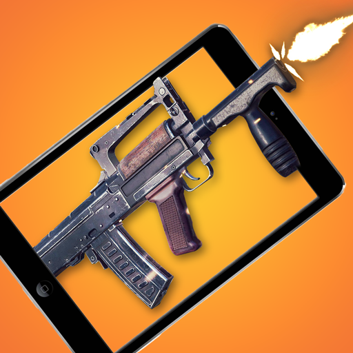 Gun Sound : Shake & Flashlight Logo