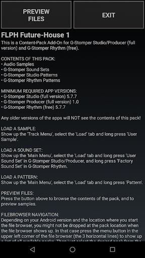 Screenshot of G-Stomper Flph Future-House 1