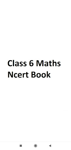 Class 6 Maths NCERT Book Screenshot 4 - AppWisp.com
