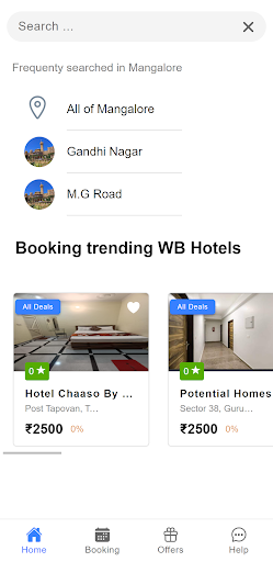 WB Hotels Screen 2