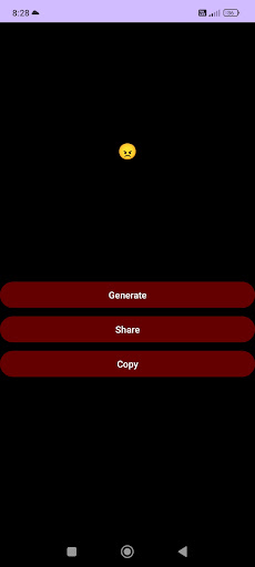Android application Roast Generator screenshort