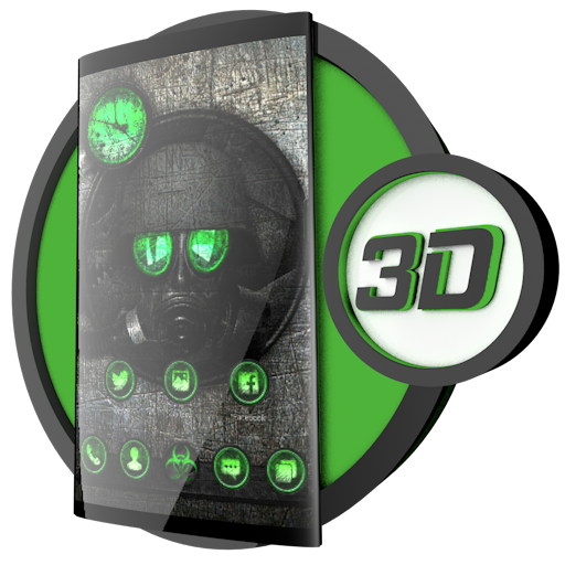 Green Biohazard Theme 2.0.1 Icon