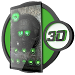 Green Biohazard Theme Apk