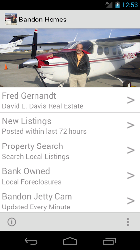 Android application Bandon Homes screenshort