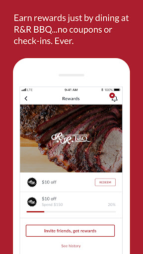 Android application R&R BBQ screenshort