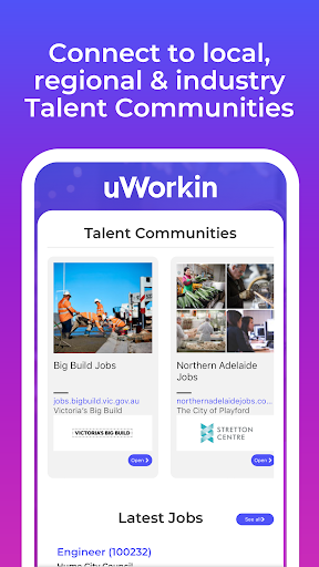 uOnCall: Contract jobs Screen 2