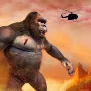 Gorilla Rampage Game : Wild Animal Harambe Game
