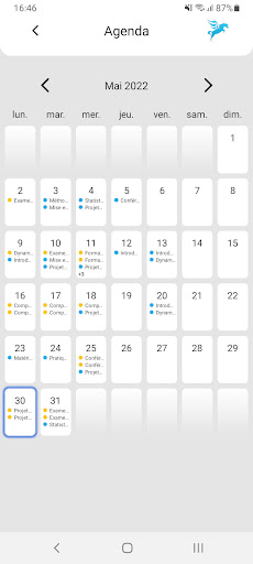 Pegasus Education App Screen 2