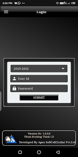Android application LMS Connect screenshort