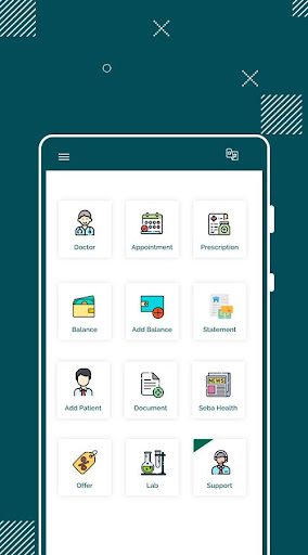 Android application Sebaghar Agent: Connect to the screenshort