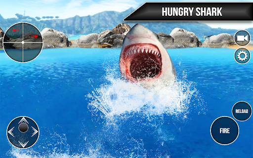 Wild Shark Fish Hunting game screenshots 1