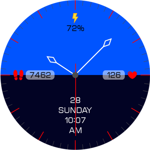 Key059 Analog Watch Face Auf Windows herunterladen