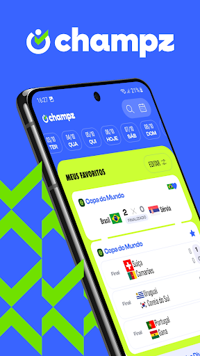 Champz - Resultados de Futebol Screenshot 1 - AppWisp.com