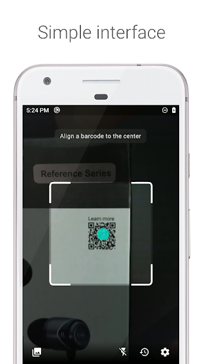 Android application QR Code & Barcode Scanner screenshort