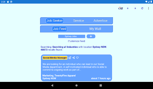 The Australian Job Search Network - Ozzy Jobs