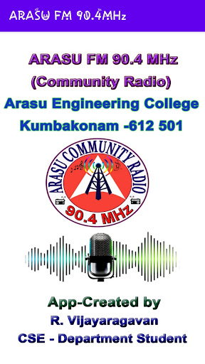 Android application ARASU FM 90.4MHz screenshort