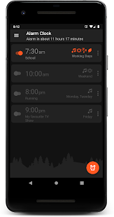 Alarm Clock Widget Screenshot