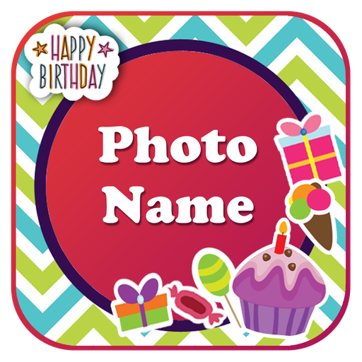 Birthday Card Maker with Photo  Icon