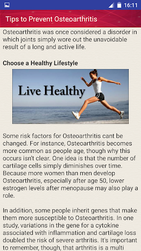 Osteoarthritis Joint Pain Help