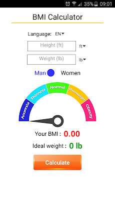 Advanced BMI Calculatorのおすすめ画像1