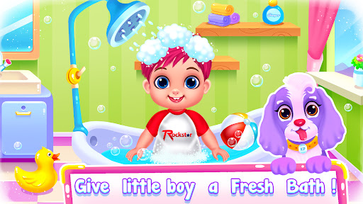 Moms Little Baby Boy day Care Screen 2