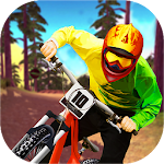 Cover Image of Download Downhill Bike Simulator MTB 3D  APK