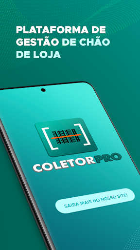 Android application ColetorPro screenshort
