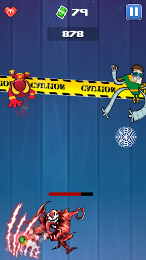 Superhero Tower Down