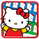 Colorful Hello Kitty Keyboard Theme icon