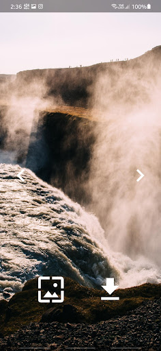 Android application Wallpaper Setter screenshort
