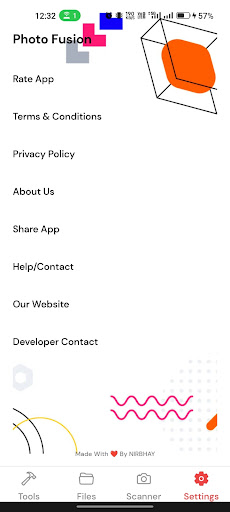Photo Fusion - Convert Images Screen 2