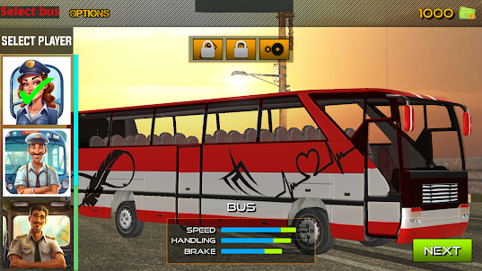 Highway Bus Driving Simulator