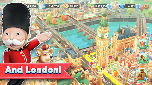 MONOPOLY Tycoon MOD APK 1.3.1 (Money) For Android or iOS Gallery 10