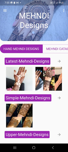 Bridal Mehndi Design Screen 3